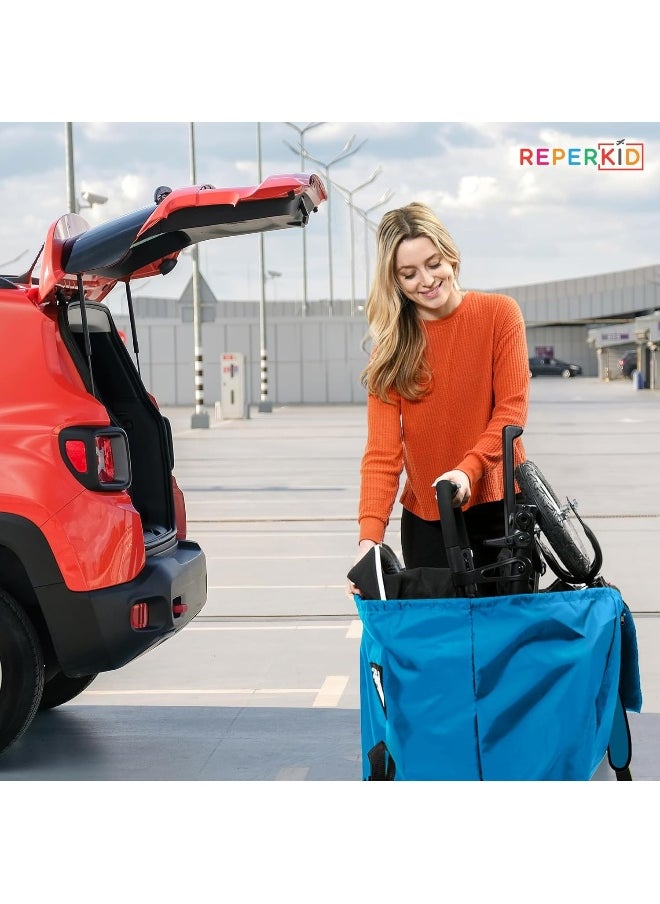 Reperkid Stroller Travel Bag For Airplane Gate Check Bag - Large Standard or Double Stroller Gate check In