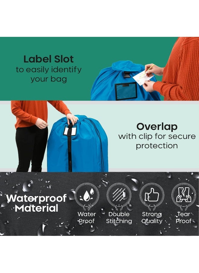 Reperkid Stroller Travel Bag For Airplane Gate Check Bag - Large Standard or Double Stroller Gate check In