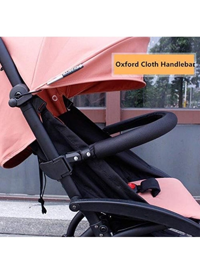 ROMIRUS Bumper Bar, Armrest, Handle, Crossbar for Babyzen YOYO YOYO+ Baby Stroller (Oxford Cloth), black