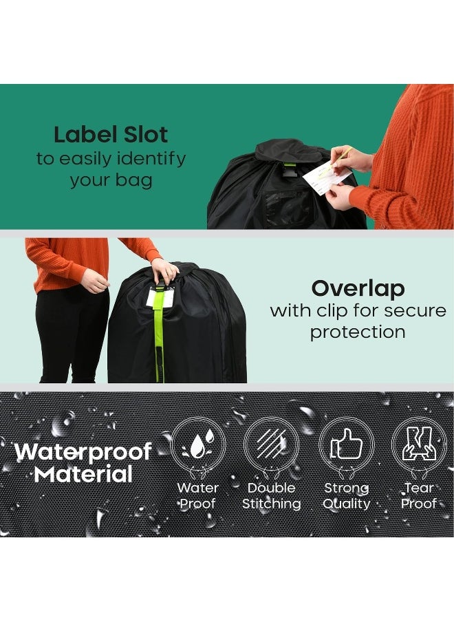 Reperkid Durable Double Stroller Bag for Airplane Travel