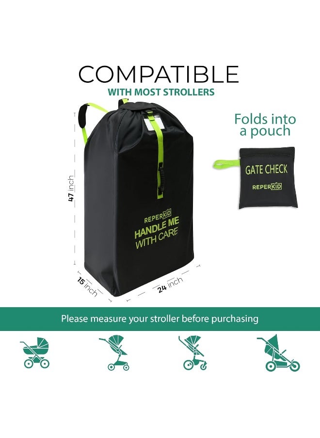 Reperkid Durable Double Stroller Bag for Airplane Travel