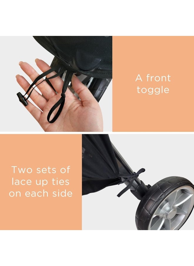 liuliuby Stroller Sun Shade - Universal Stroller Cover for Baby Sun Protection