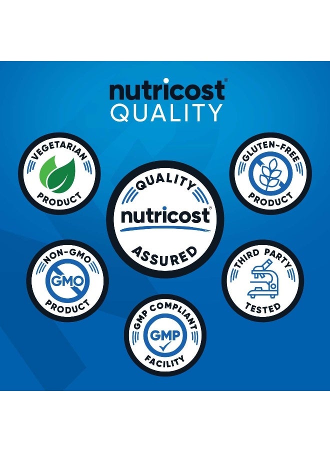 Nutricost Pre-C Pre-Workout Complex with Creatine (Blue Raspberry | 30 Servings) Powder - Boost Fitness Routines, 450g