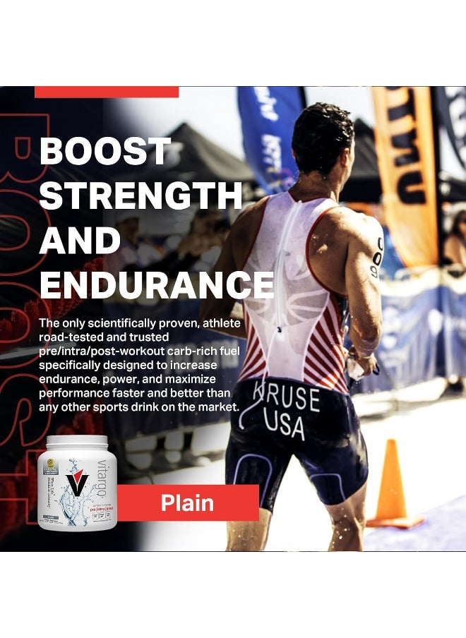 Carbohydrate Powder | Feed Muscle Glycogen 2X Faster | 1 Lb Unflavored Pre Workout & Post Workout | Carb Supplement For Recovery, Endurance, Gain Muscle Mass