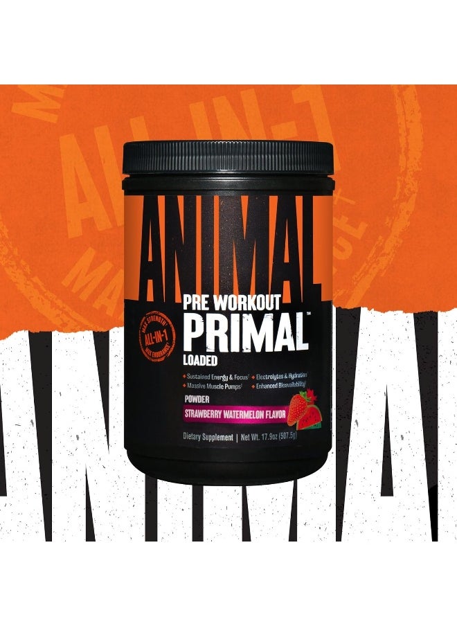 Primal Muscle Hydration + Preworkout Powder