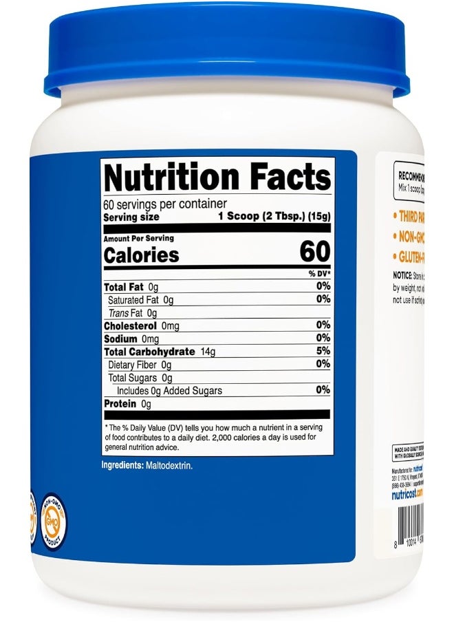 Maltodextrin Powder, Pure Powder, Gluten Free, Non-Gmo