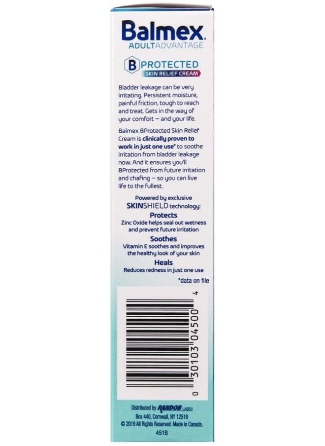 Balmex Adult Care Rash Cream, 3 oz