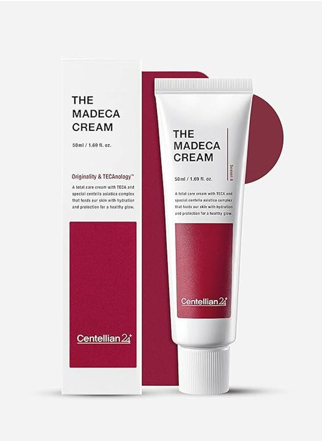 The Madeca Cream 50ml, Moisturizer for Face, Dry or Sensitive Skin, Skin Care