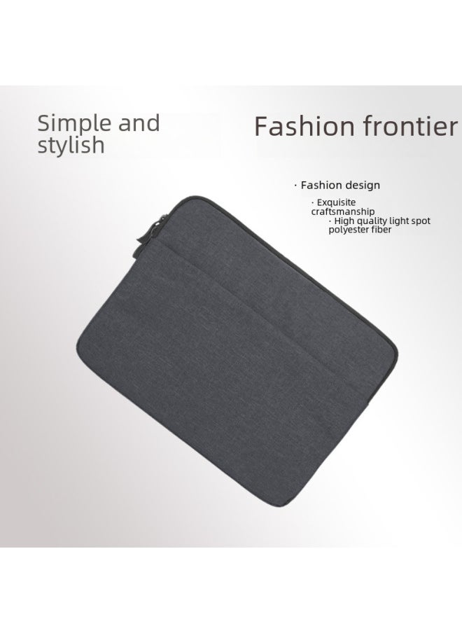 Computer Bag 13-inch 14-inch 15.6-inch Laptop Inner Sleeve Bag For Macbook Pro Xiaomi For huawei Notebook-Color:Gray-Size:12-inch