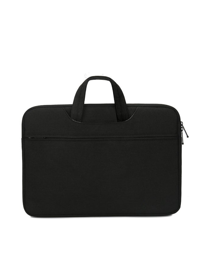 Laptop Bag Suitable For Lenovo For huawei 16-inch For Apple 14-inch Laptop Bag Waterproof Men And Women-Color:Classic Black-Size:11.6-12.5 Inch