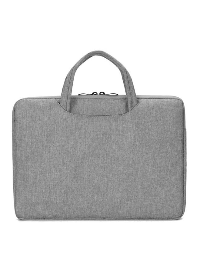 Spot Laptop Bag Waterproof Shockproof Fluffy Liner Laptop Bag For Men And Women For Apple For huawei Tablet Bag-Color:Light Gray-Dimensions:13 Inch