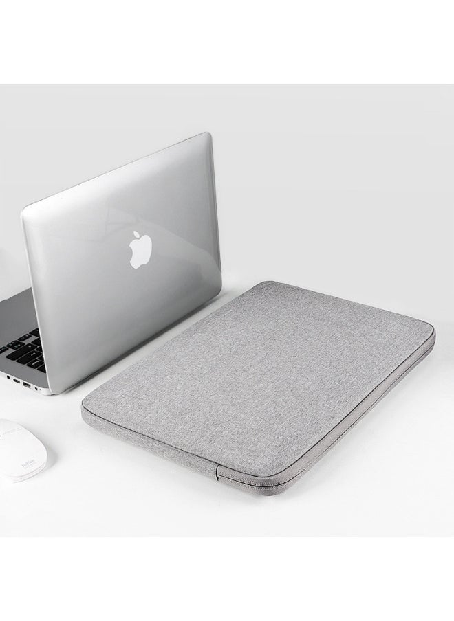 Ultrabook Laptop Bag 13-inch 14-inch 15.6-inch Notebook Inner Protective Case Pro Computer Bag Leather Material-Color:Beauty Powder-Dimensions:15.6 Inch