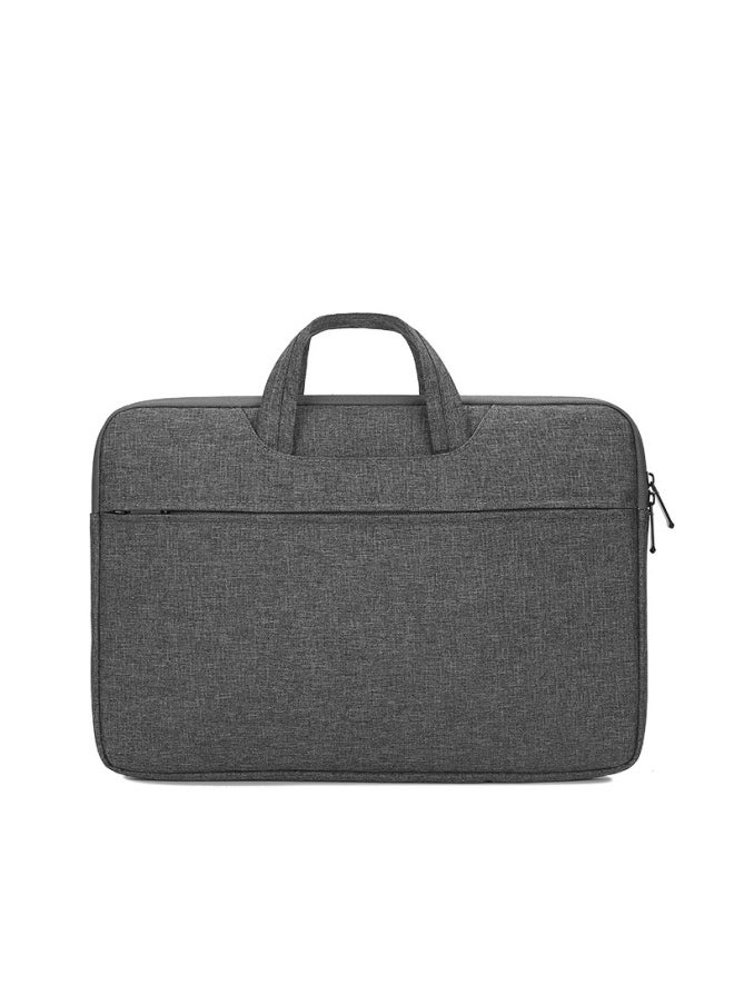 Laptop Bag Suitable For Lenovo For huawei 16-inch For Apple 14-inch Laptop Bag Waterproof Men And Women-Color:Light Gray (simplified-no Front Bag)-Size:15.6 (thin 16-inch)