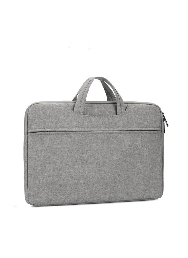 Laptop Bag Suitable For Lenovo For huawei 16-inch For Apple 14-inch Laptop Bag Waterproof Men And Women-Color:Light Gray (simplified-no Front Bag)-Size:15.6 (thin 16-inch)