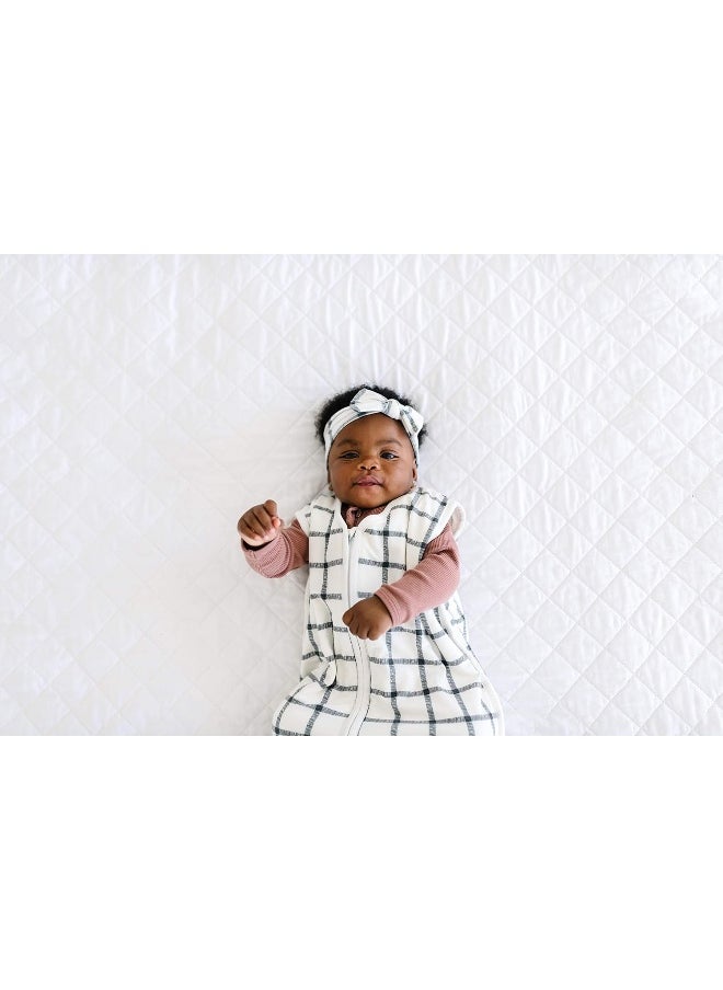 Copper Pearl Baby Stretchy Soft Knit Headband Bow Ledger