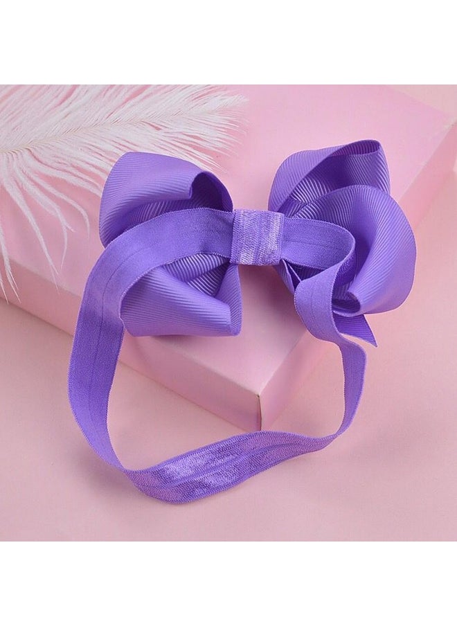 WillingTee Baby Girls Headbands Tiny Bows 2.75