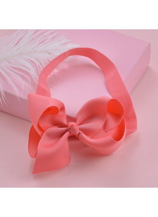 WillingTee Baby Girls Headbands Tiny Bows 2.75