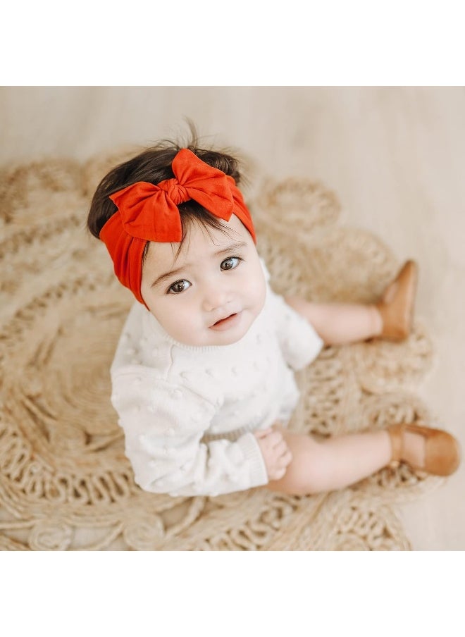 Prohouse 20PCS Baby Nylon Headbands Hairbands Hair Bow Elastics for Baby Girls
