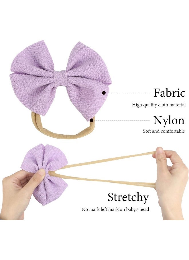 MEEDEE Baby Girl's Headbands and Bows for Newborn Infant Toddler 20 PCS