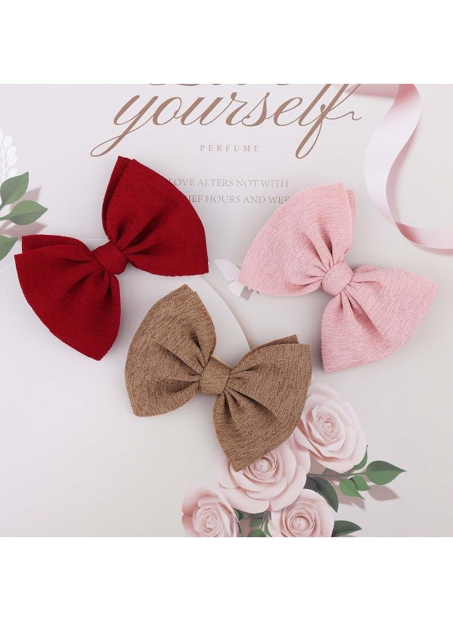 YanJie Baby Girls Nylon Headbands Newborn Bows Handmade Hair Bows Hairbands Hair Accessories for Newborn Infant Toddlers Kids