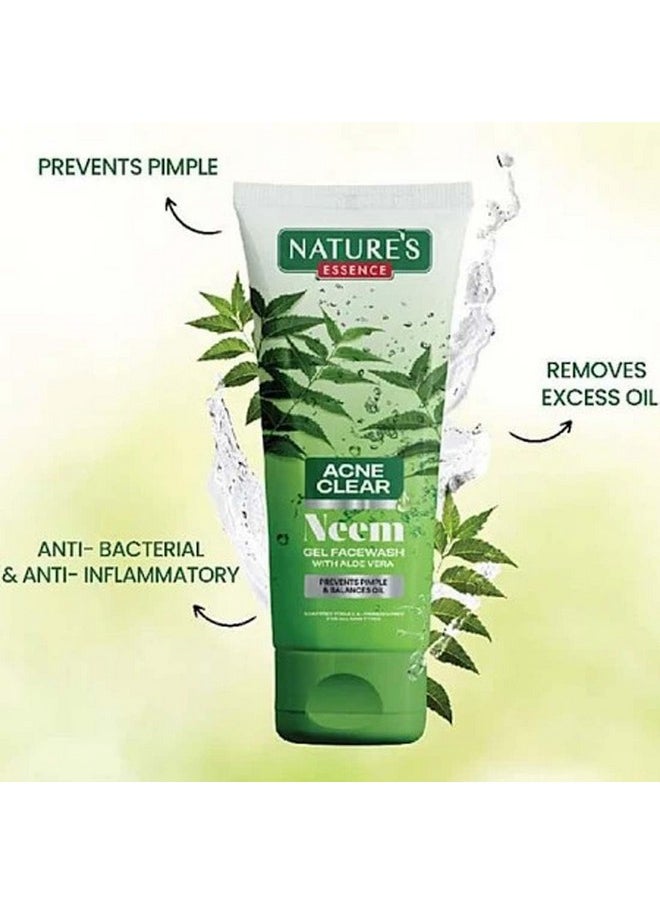 Neem And Aloe Vera Face Wash, 65 Ml (Pack Of 4)