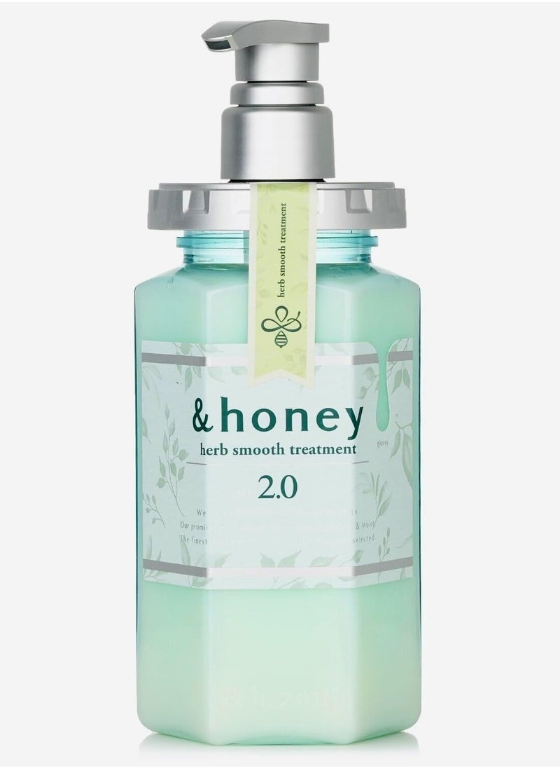 &Honey Herb Smooth Hair Treatment 445g