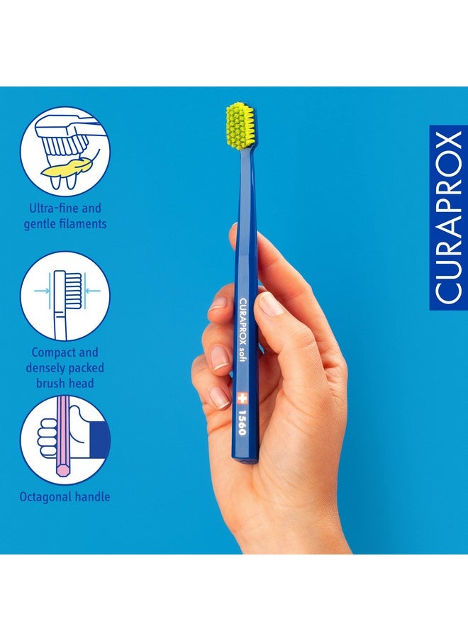 1560 Soft Toothbrush, Colours Vary