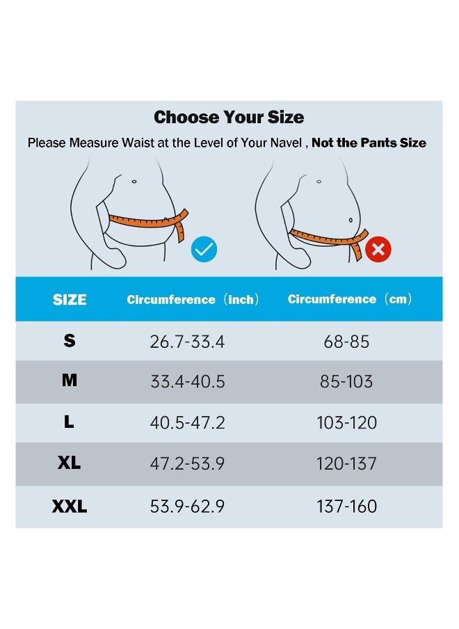 SYOSI Back Brace for Lower Back Pain Relief with Pulley System Lumbar Support Belt with Lumbar Pad Ergonomic Design and Soft Breathable 3D Knit Material for Herniated Disc Sciatica for Men Women, L