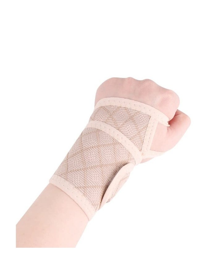 2 Pack Wrist Brace Wrist Wraps for Women, Carpal Tunnel Wrist Brace Wrist Straps for Weightlifting, Thumb Brace Wrist Bands Wrist Support Carpal Tunnel Relief Wrist Brace for Carpal Tunnel