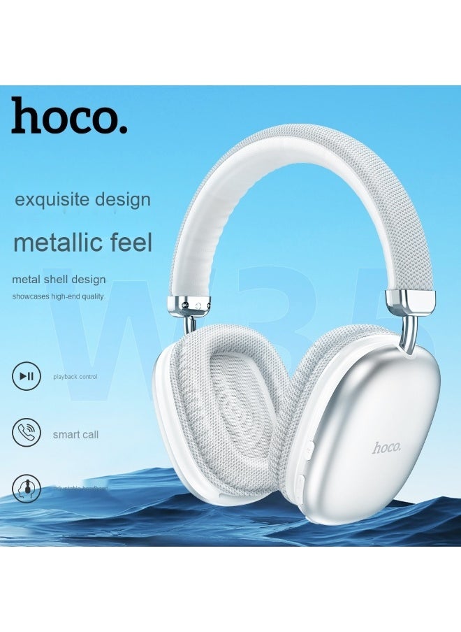 W35 Yuezhe Bluetooth Over-Ear Headphones with 40-Hour Battery Life - Perfect for Music and Running