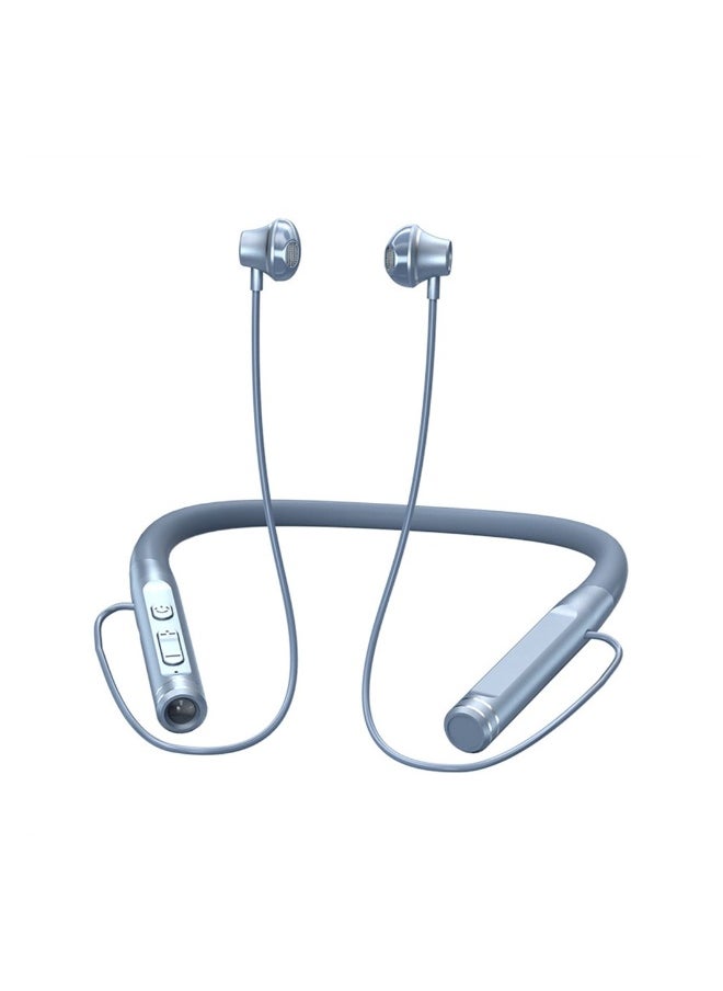 Wireless Neckband Bluetooth Headphones with Microphone Waterproof Noise Cancelling Earbuds 120H Playtime for Sports Running Cycling