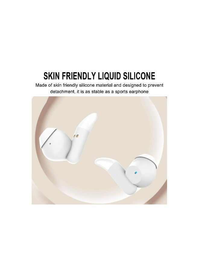 Wireless Bluetooth Sleep Earbuds for Side Sleepers - Soft, Noise Cancelling Tiny Headphones for Comfortable Sleeping - Ideal for Restful Nights (1 Pack)