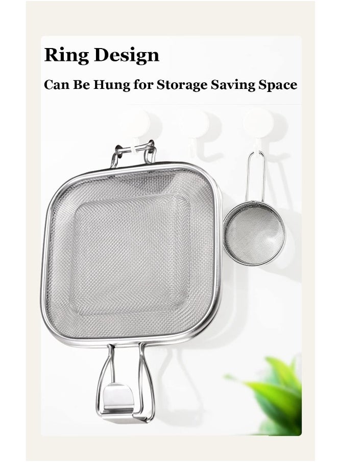 SYOSI Sandwich Cage, Sandwich Grill for Oven Stainless Steel Sandwich Clip Sandwich Maker Bread Rack Stainless Steel Toaster Accessory