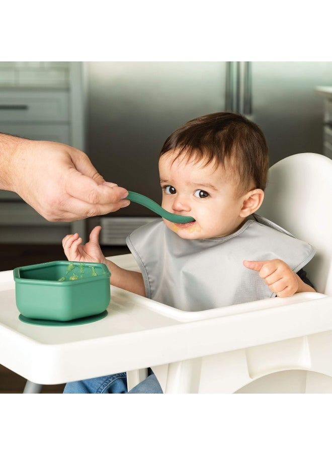 Tiny Twinkle Silicone Suction Bowl with Lid for Baby and Toddler
