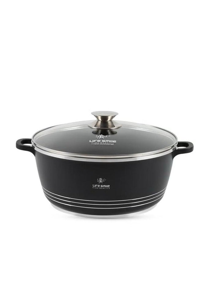 LIFE SMILE Shallow Pot Casserole 36cm, 7.8L