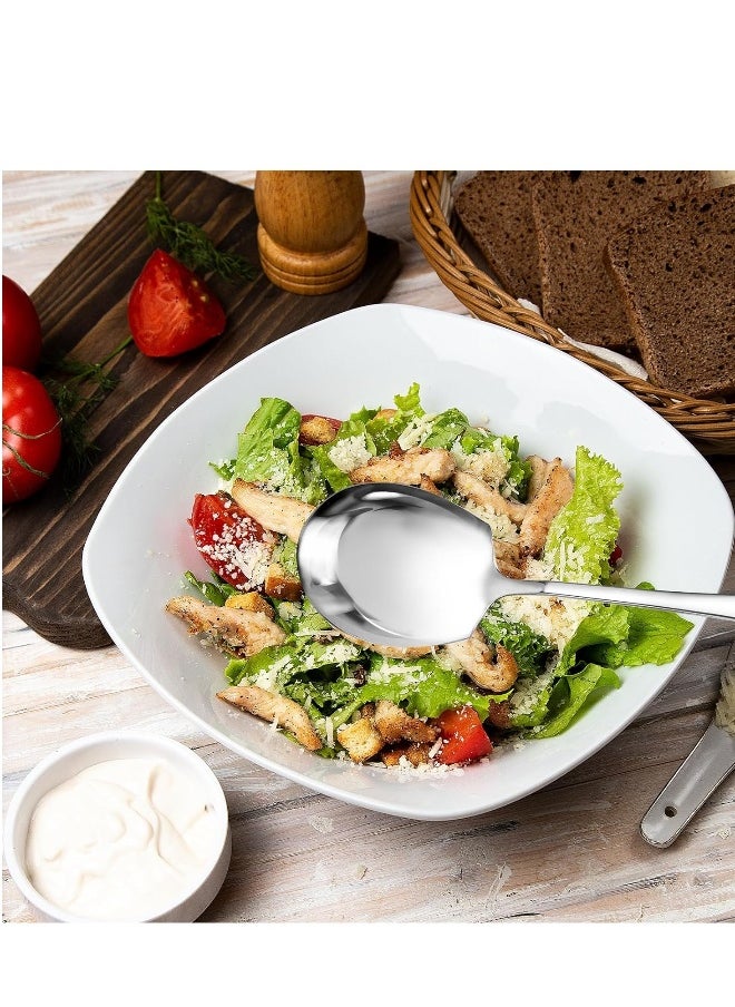 Stainless Steel Serving Spoons, 4Pcs 8.8