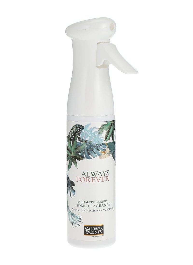 Shower Scents Always Forever premium scented air freshener 300 ml, Long Lasting Fragrance, Aromatherapy Home Fragrance.