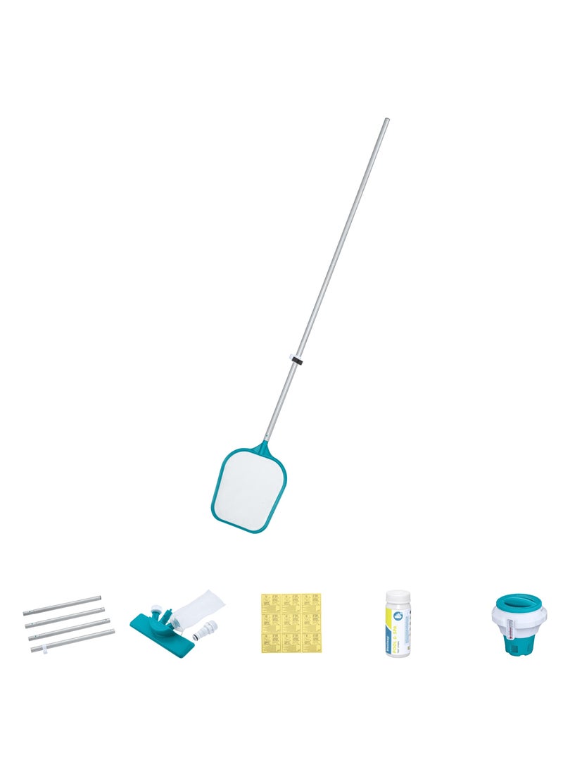 Bestway AquaClear Pool Accessories Set | Swimming Pool Maintenance Set | Easy to Use