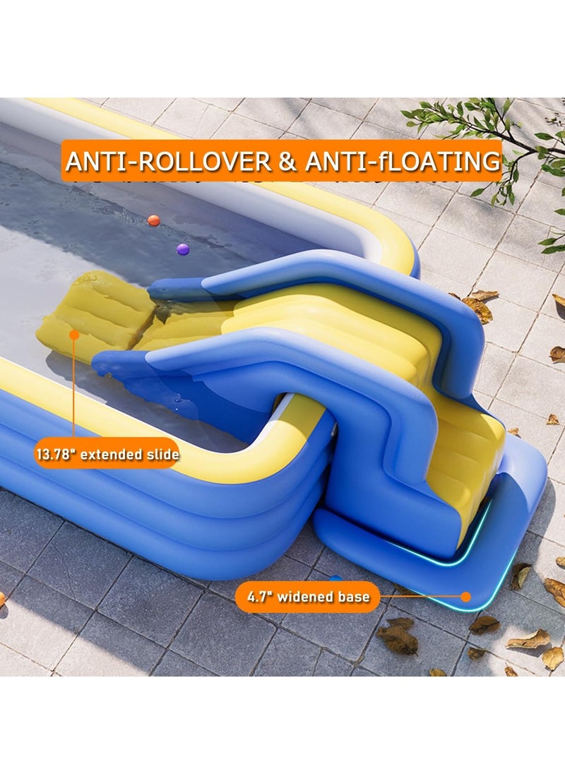 Pool Slide Inflatable Swimming Water Slide Summer Swimming Pool Supplies Universal Trampoline Ladder Backyard Slide