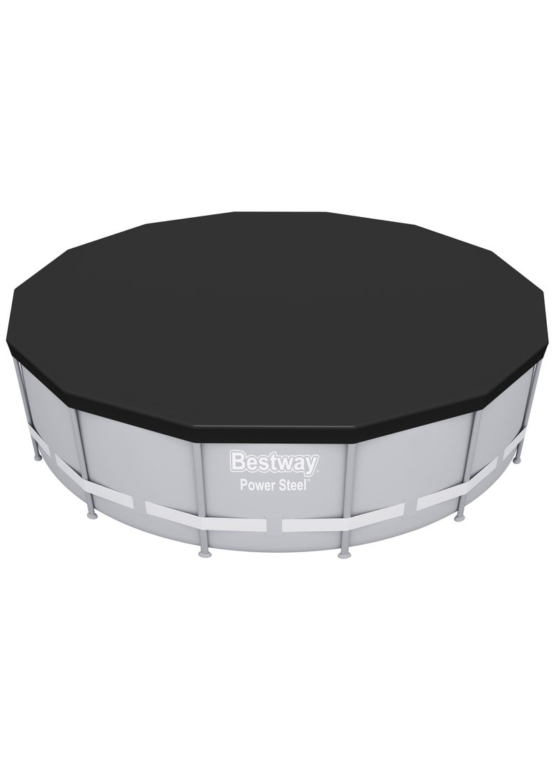 Bestway Flow Clear PVC Pool Cover 427cm | Power Steel Swimming Pool Cover