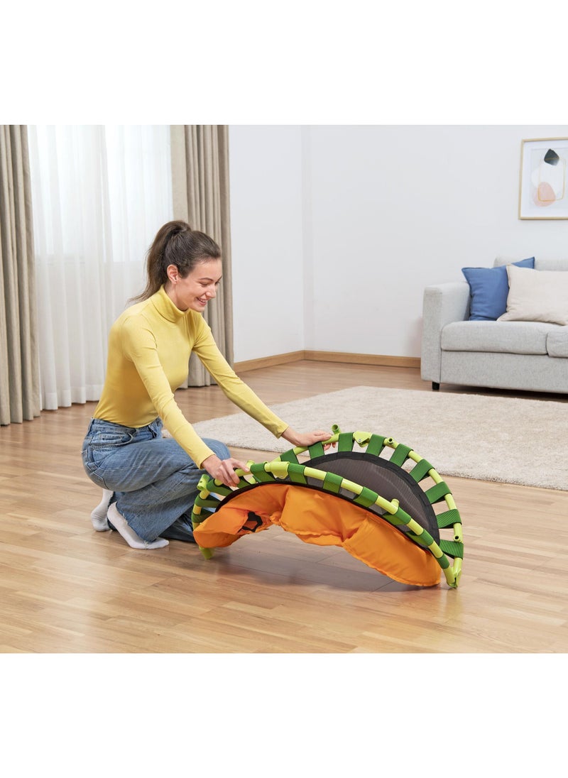 Bestway Wonder Jump Trampoline 91x96cm for Ages 3+ | Indoor & Outdoor Trampoline | Improves Balance, Coordination and Strength | Non-Slip Foot Pads | Bouncing Play for Kids