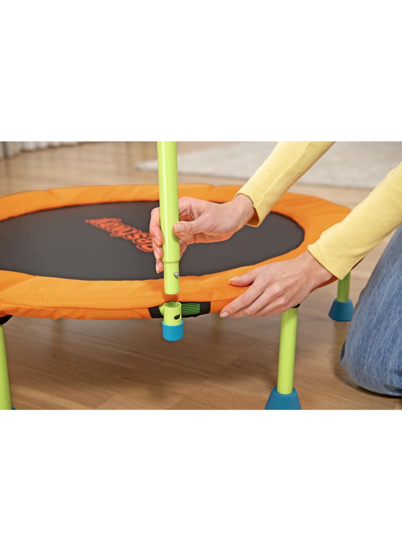 Bestway Wonder Jump Trampoline 91x96cm for Ages 3+ | Indoor & Outdoor Trampoline | Improves Balance, Coordination and Strength | Non-Slip Foot Pads | Bouncing Play for Kids