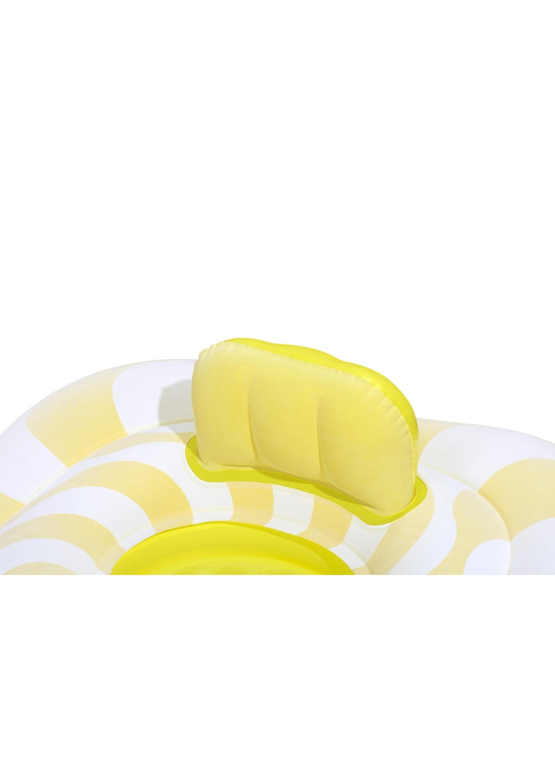 Bestway Swimsafe Baby Wavy Square 79x79cm | Inflatable Baby Float | Baby Pool Float | Summer Water Toy | Pool & Beach Toy