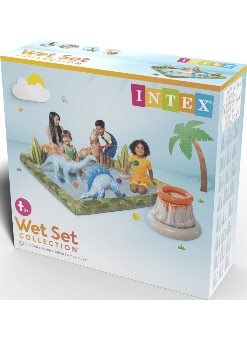 Intex Jurassic Advendure Play Center 2.01m x 2.01m x 36cm