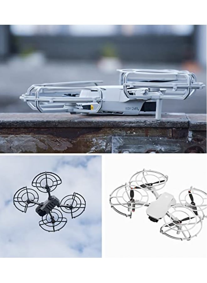 Propeller Guard Protection Ring for DJi Mavic Mini 2 / SE Portable Protection Drone Accessories Anti-Collision Ring Propeller Guard Quick Release Propeller Guard (4 pieces)
