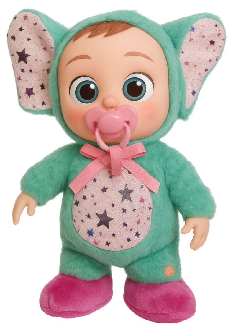 Interactive Baby Doll, Musical Dancing and Walking Plush Toy with Pacifier