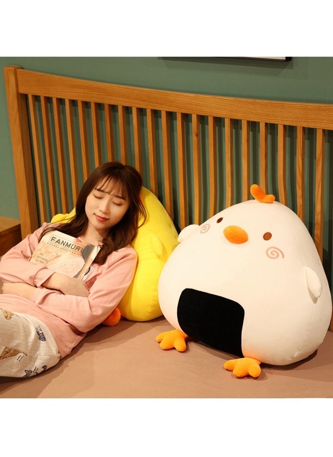 Soft Stuffed Duck Plush 13.8'' Cute Funny Sushi Plushie Squishy Anime Pillow Kawaii Room Decor Birthday Valentines Gifts for Kids Girls Boys