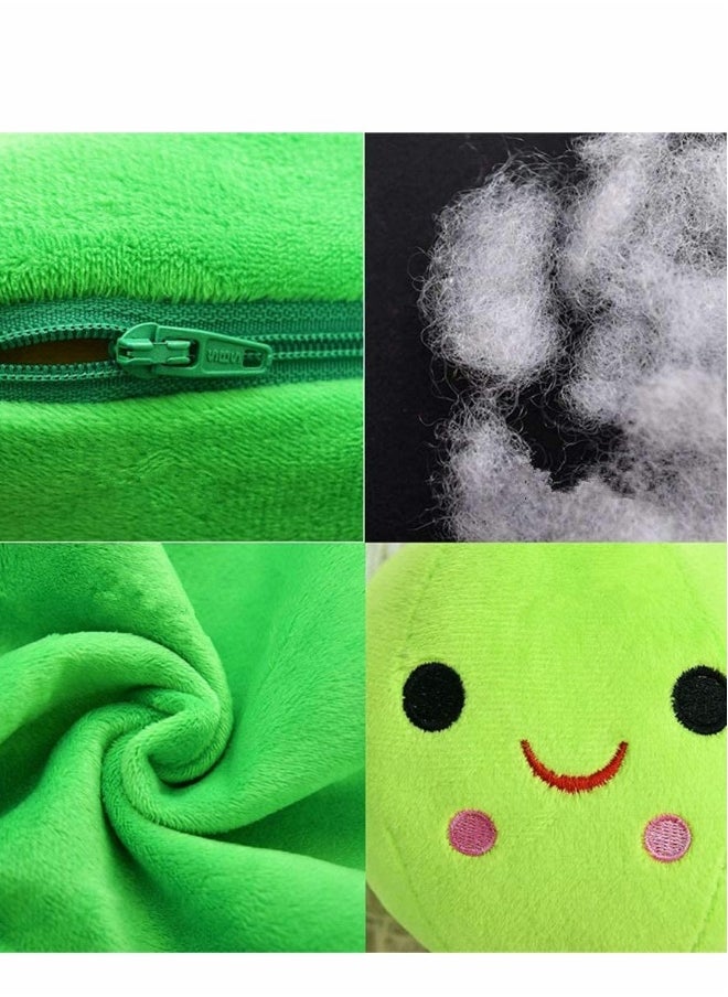 Stuffed Animal Plush Toy, Creative Peas in Shape Soft Pillow Pillow Toys, Gifts Cute Stuffed Animal Dolls