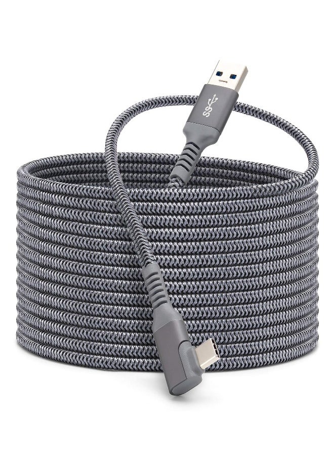20ft Link Cable for Oculus Quest 2 - Fast Charging & Data Transfer USB C 3.2 Gen1 Cable for VR Headset and Gaming Experience
