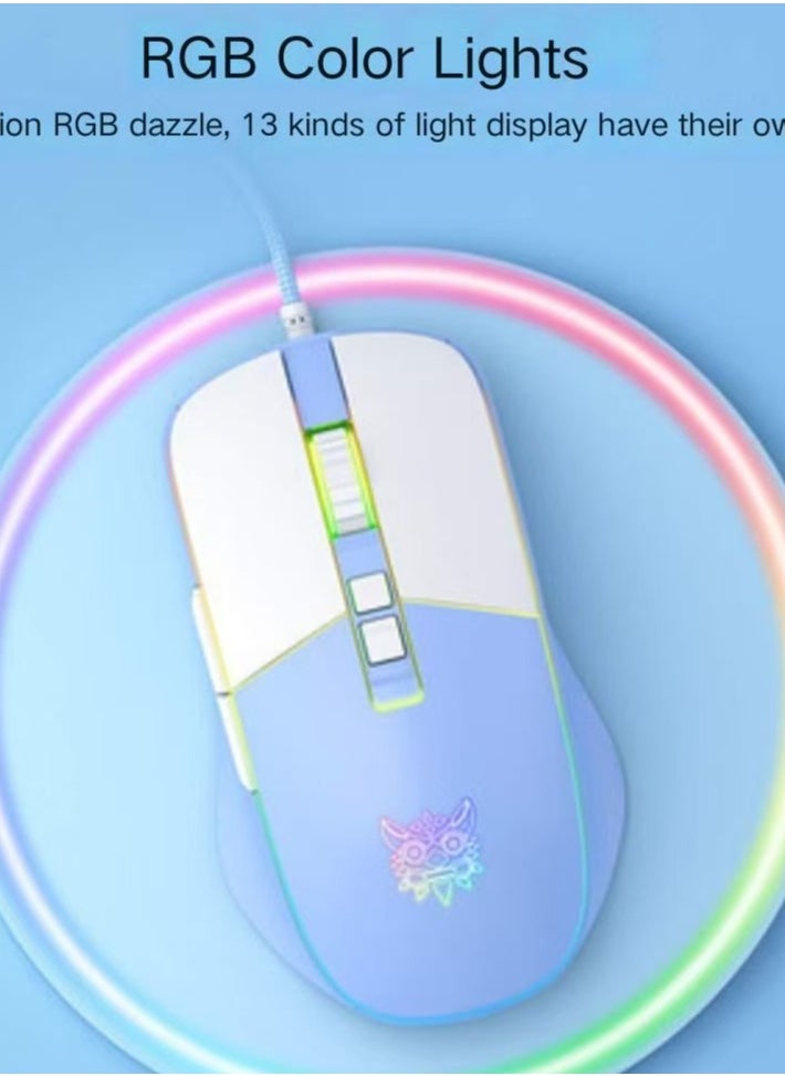 E-sports gaming desktop computer notebook universal illuminated wired mouse